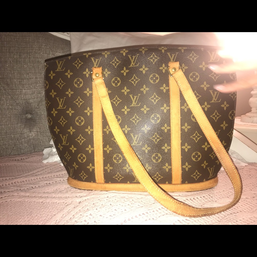 Authentic Louis Vuitton Babylone large tote bag